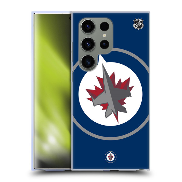 NHL Winnipeg Jets Oversized Soft Gel Case for Samsung Galaxy S24 Ultra 5G