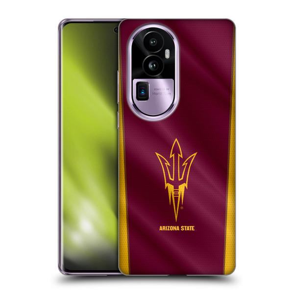 Arizona State University ASU Arizona State University Banner Soft Gel Case for OPPO Reno10 Pro+