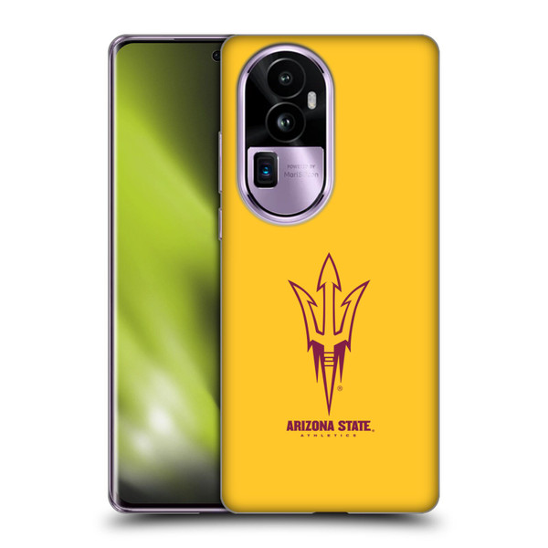 Arizona State University ASU Arizona State University Plain Soft Gel Case for OPPO Reno10 Pro+