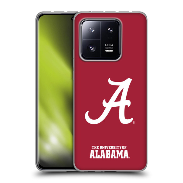 University Of Alabama UA The University Of Alabama Plain Soft Gel Case for Xiaomi 13 Pro 5G