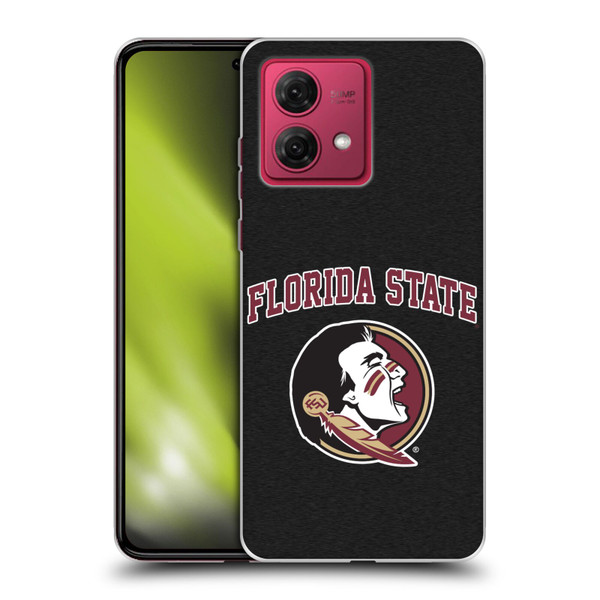 Florida State University FSU Florida State University Campus Logotype Soft Gel Case for Motorola Moto G84 5G