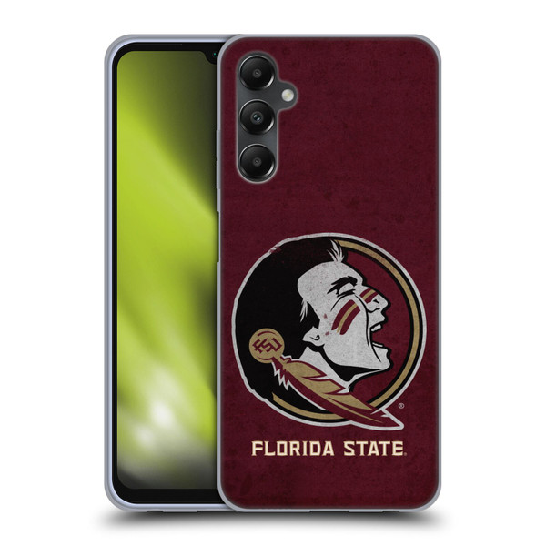 Florida State University FSU Florida State University Distressed Soft Gel Case for Samsung Galaxy A05s