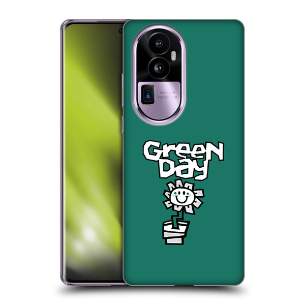 Green Day Graphics Flower Soft Gel Case for OPPO Reno10 Pro+