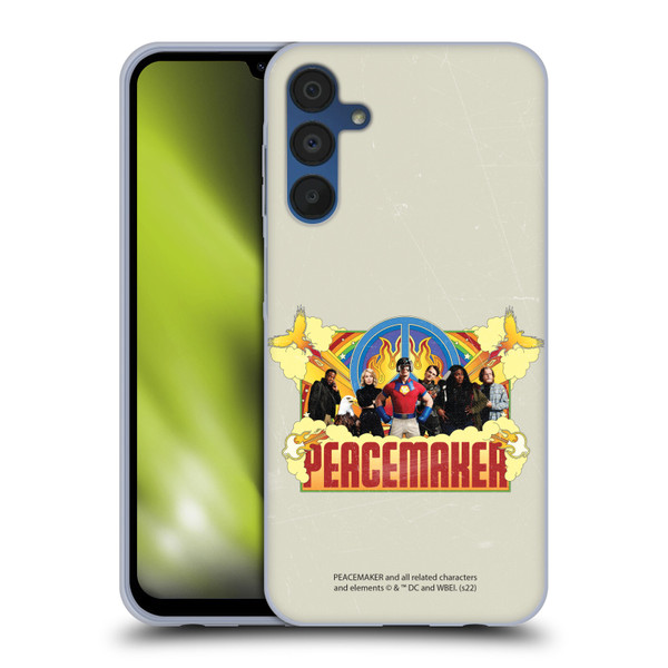 Peacemaker: Television Series Graphics Group Soft Gel Case for Samsung Galaxy A15