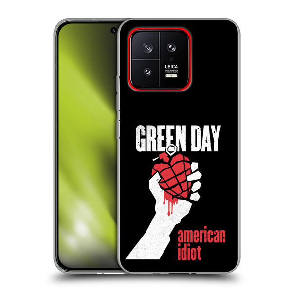 Green Day Graphics American Idiot Soft Gel Case for Xiaomi 13 5G
