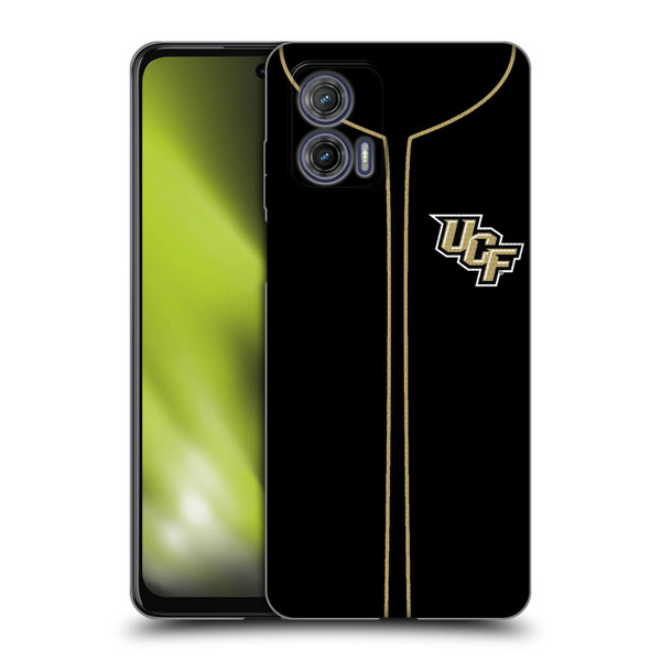 University Of Central Florida UCF University Of Central Florida Baseball Jersey Soft Gel Case for Motorola Moto G73 5G