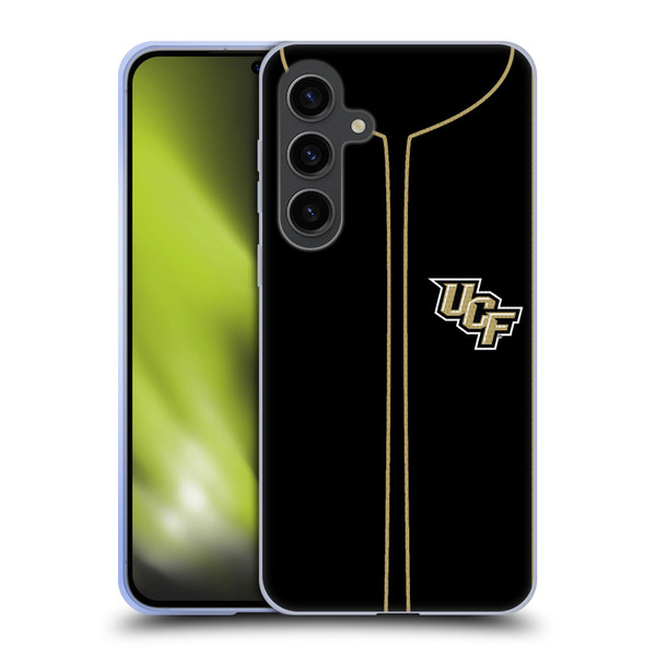 University Of Central Florida UCF University Of Central Florida Baseball Jersey Soft Gel Case for Samsung Galaxy S24+ 5G