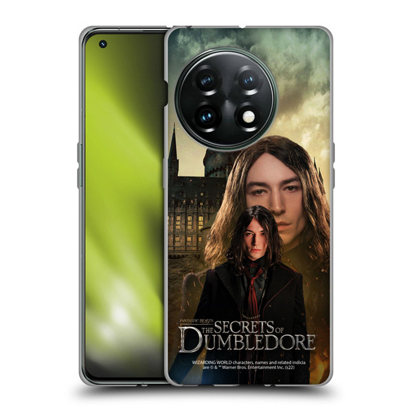 Fantastic Beasts: Secrets of Dumbledore Character Art Credence Barebone Soft Gel Case for OnePlus 11 5G