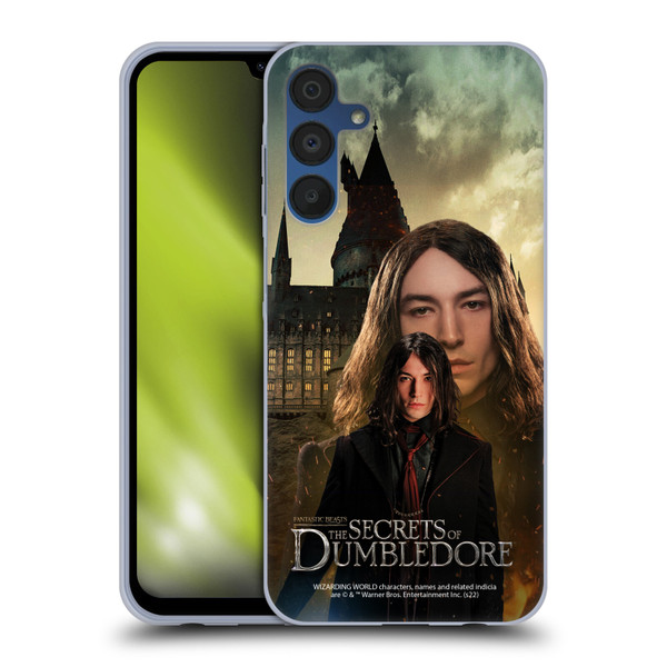 Fantastic Beasts: Secrets of Dumbledore Character Art Credence Barebone Soft Gel Case for Samsung Galaxy A15