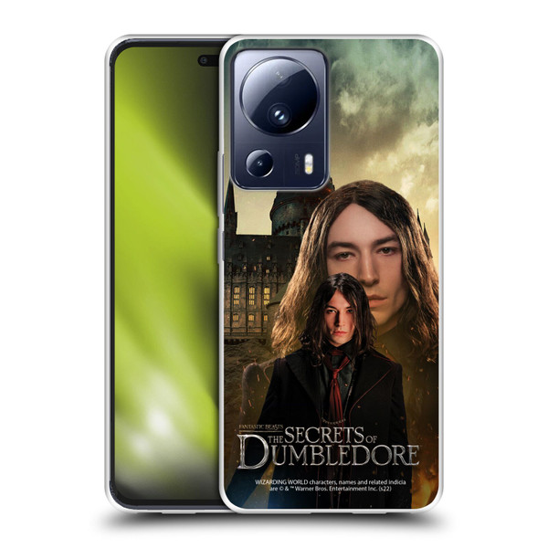 Fantastic Beasts: Secrets of Dumbledore Character Art Credence Barebone Soft Gel Case for Xiaomi 13 Lite 5G