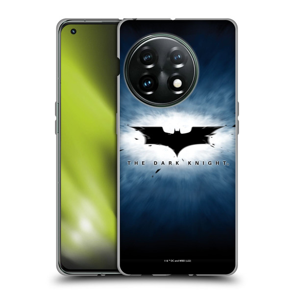 The Dark Knight Graphics Logo Soft Gel Case for OnePlus 11 5G