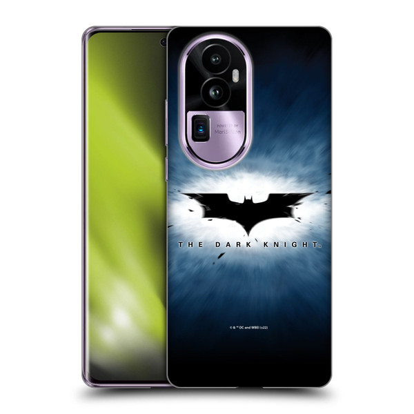 The Dark Knight Graphics Logo Soft Gel Case for OPPO Reno10 Pro+
