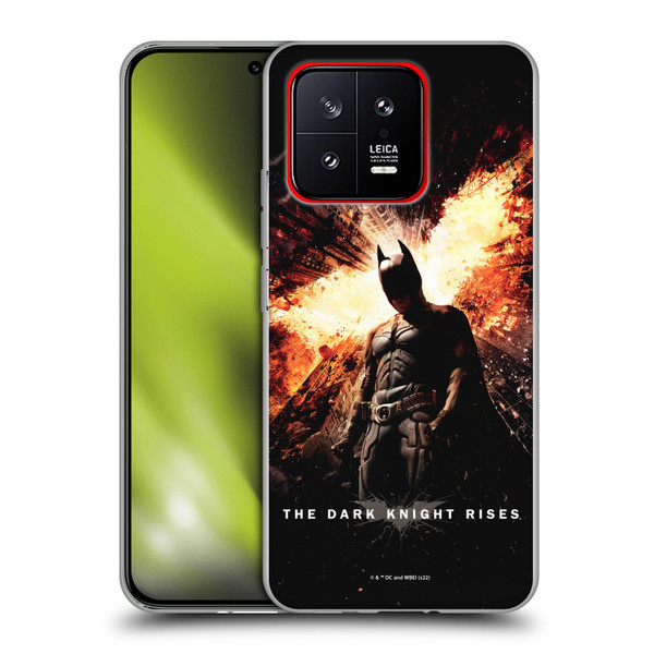 The Dark Knight Rises Key Art Batman Poster Soft Gel Case for Xiaomi 13 5G
