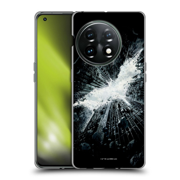 The Dark Knight Rises Logo Poster Soft Gel Case for OnePlus 11 5G