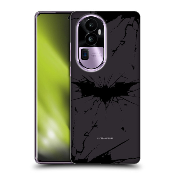 The Dark Knight Rises Logo Black Soft Gel Case for OPPO Reno10 Pro+