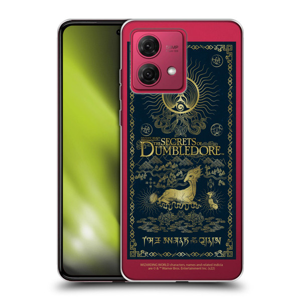 Fantastic Beasts: Secrets of Dumbledore Graphics Bhutan 2 Soft Gel Case for Motorola Moto G84 5G