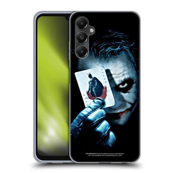 The Dark Knight Key Art Joker Card Soft Gel Case for Samsung Galaxy A05s