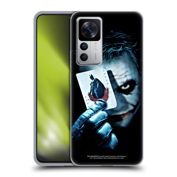 The Dark Knight Key Art Joker Card Soft Gel Case for Xiaomi 12T 5G / 12T Pro 5G / Redmi K50 Ultra 5G