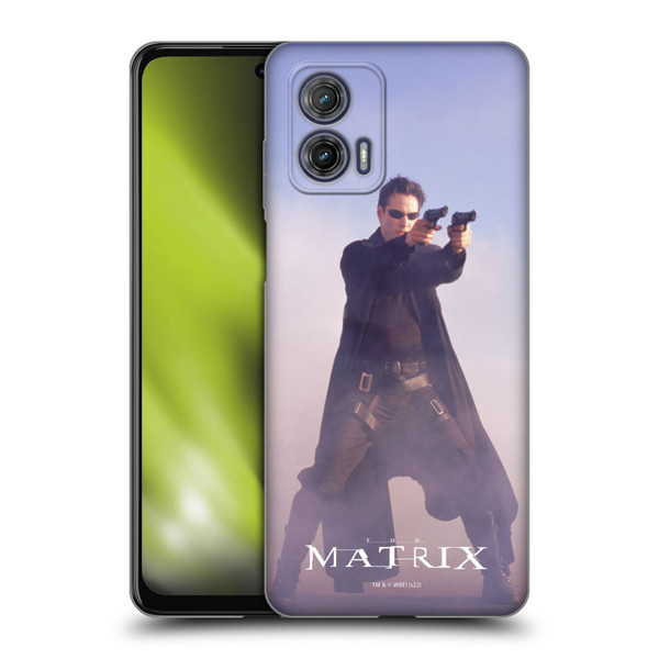 The Matrix Key Art Neo 2 Soft Gel Case for Motorola Moto G73 5G