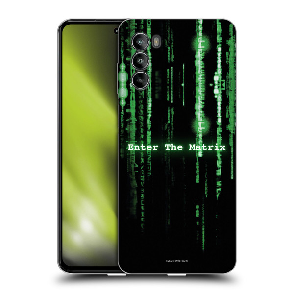 The Matrix Key Art Enter The Matrix Soft Gel Case for Motorola Moto G82 5G