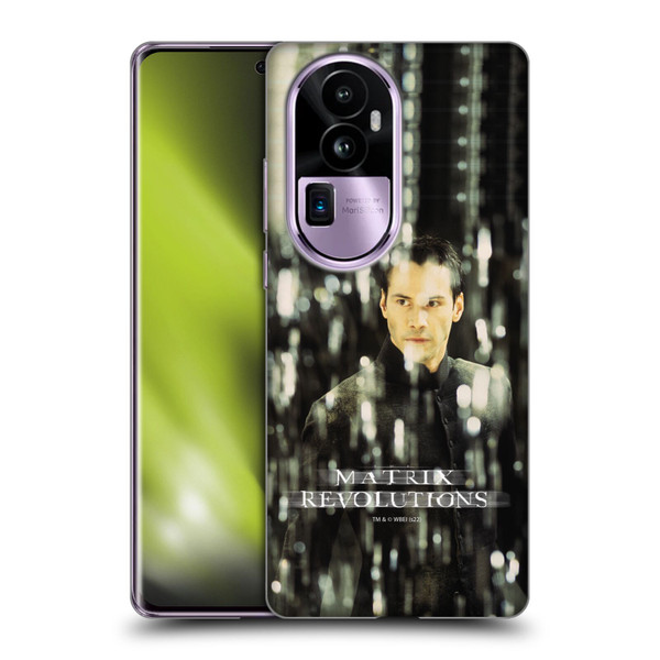 The Matrix Revolutions Key Art Neo 1 Soft Gel Case for OPPO Reno10 Pro+