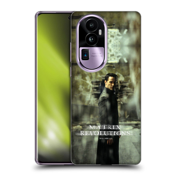 The Matrix Revolutions Key Art Neo 2 Soft Gel Case for OPPO Reno10 Pro+