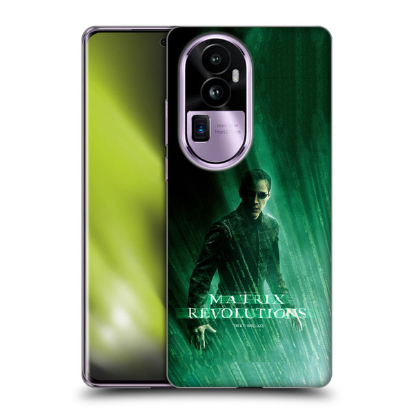 The Matrix Revolutions Key Art Neo 3 Soft Gel Case for OPPO Reno10 Pro+