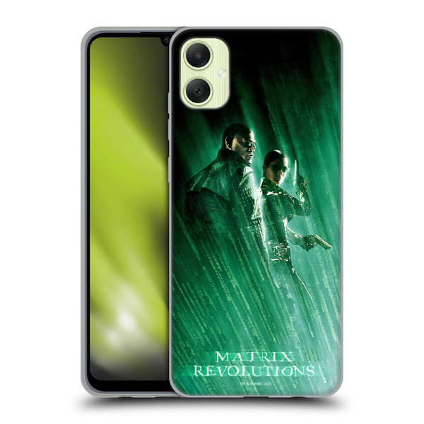 The Matrix Revolutions Key Art Morpheus Trinity Soft Gel Case for Samsung Galaxy A05
