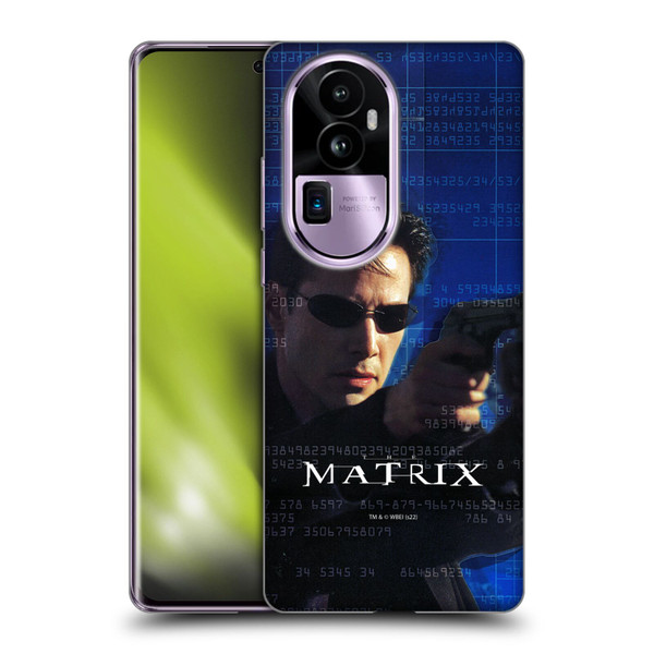 The Matrix Key Art Neo 1 Soft Gel Case for OPPO Reno10 Pro+