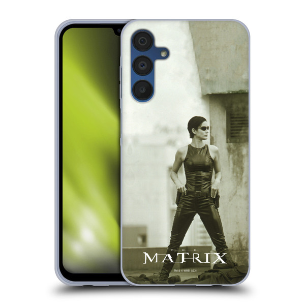 The Matrix Key Art Trinity Soft Gel Case for Samsung Galaxy A15