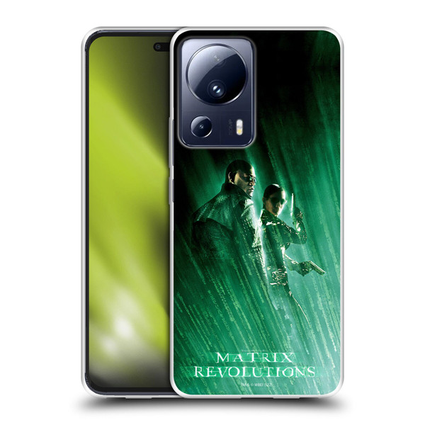 The Matrix Revolutions Key Art Morpheus Trinity Soft Gel Case for Xiaomi 13 Lite 5G