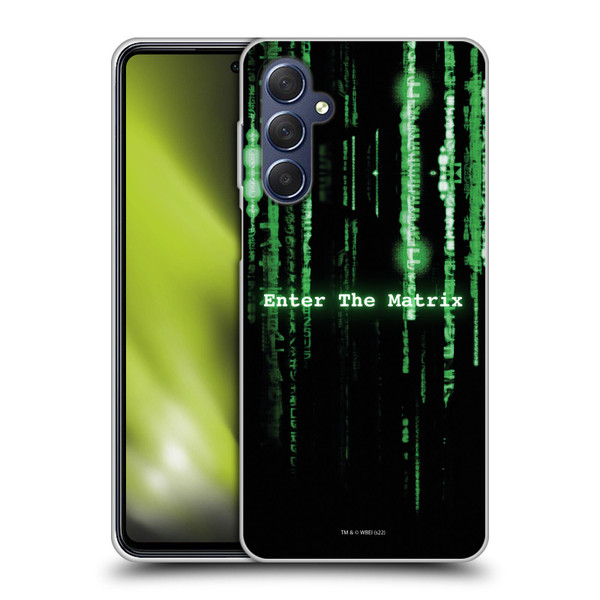 The Matrix Key Art Enter The Matrix Soft Gel Case for Samsung Galaxy M54 5G