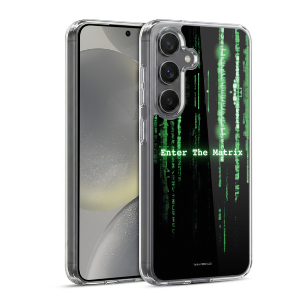 The Matrix Key Art Enter The Matrix Soft Gel Case for Samsung Galaxy S24 5G & MagSafe