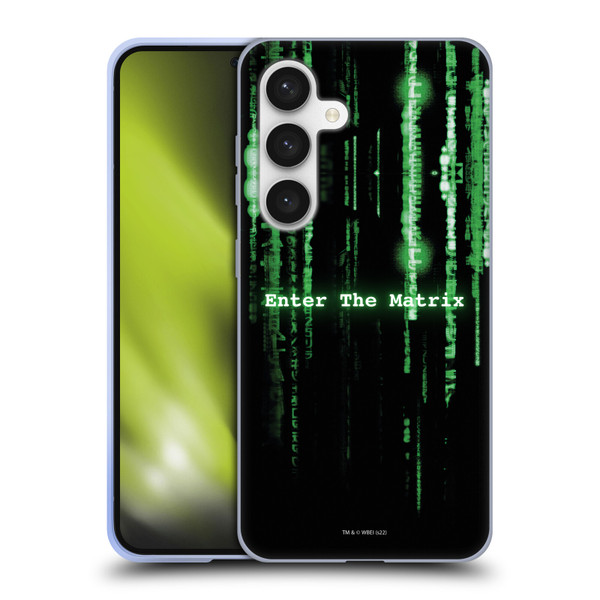 The Matrix Key Art Enter The Matrix Soft Gel Case for Samsung Galaxy S24 5G