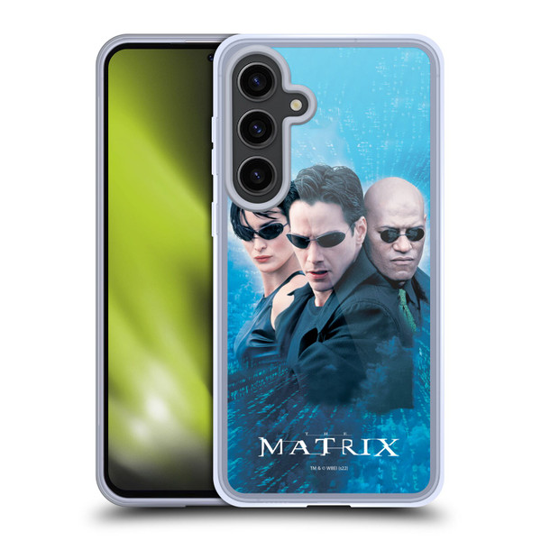 The Matrix Key Art Group 3 Soft Gel Case for Samsung Galaxy S24+ 5G