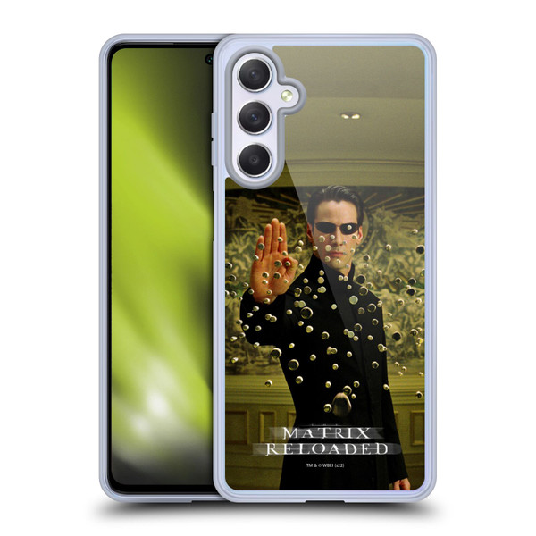 The Matrix Reloaded Key Art Neo 3 Soft Gel Case for Samsung Galaxy M54 5G