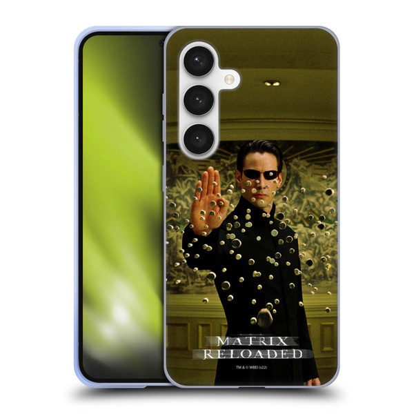 The Matrix Reloaded Key Art Neo 3 Soft Gel Case for Samsung Galaxy S24 5G