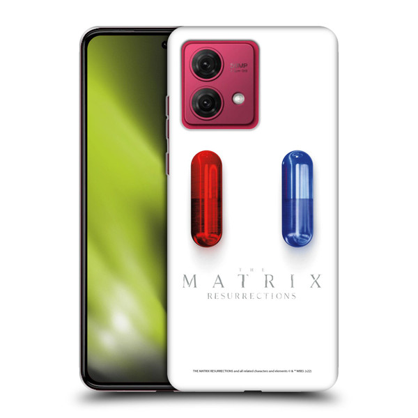 The Matrix Resurrections Key Art Poster Soft Gel Case for Motorola Moto G84 5G