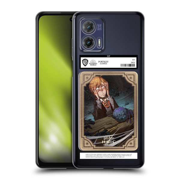 Harry Potter: Magic Awakened Characters Ronald Weasley Card Soft Gel Case for Motorola Moto G73 5G