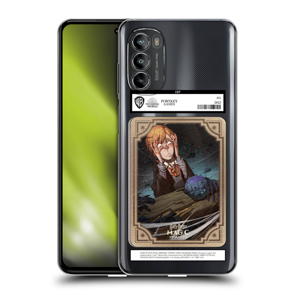 Harry Potter: Magic Awakened Characters Ronald Weasley Card Soft Gel Case for Motorola Moto G82 5G