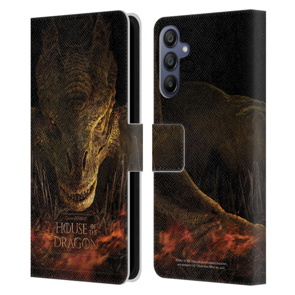 House Of The Dragon: Television Series Art Syrax Poster Leather Book Wallet Case Cover For Samsung Galaxy A15