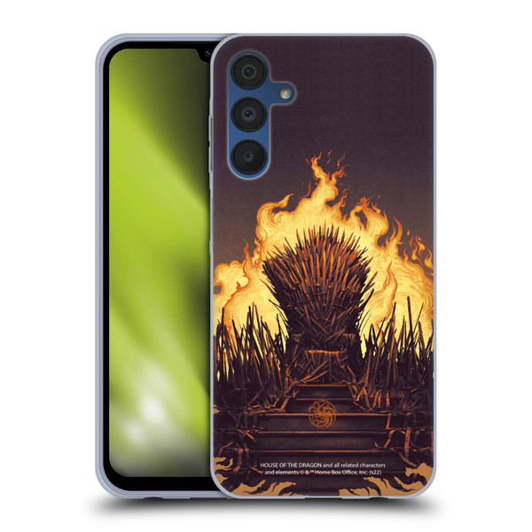 House Of The Dragon: Television Series Art Syrax and Caraxes Soft Gel Case for Samsung Galaxy A15
