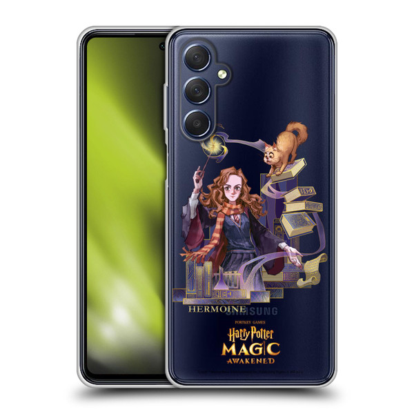 Harry Potter: Magic Awakened Characters Hermione Soft Gel Case for Samsung Galaxy M54 5G