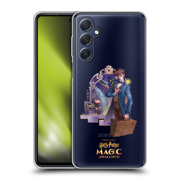 Harry Potter: Magic Awakened Characters Newt Soft Gel Case for Samsung Galaxy M54 5G