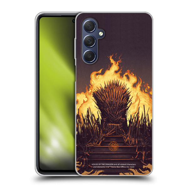 House Of The Dragon: Television Series Art Syrax and Caraxes Soft Gel Case for Samsung Galaxy M54 5G