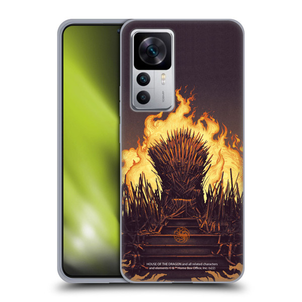 House Of The Dragon: Television Series Art Syrax and Caraxes Soft Gel Case for Xiaomi 12T 5G / 12T Pro 5G / Redmi K50 Ultra 5G