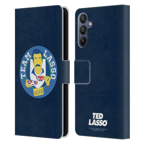 Ted Lasso Season 1 Graphics Team Lasso Leather Book Wallet Case Cover For Samsung Galaxy A15