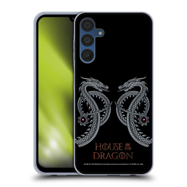 House Of The Dragon: Television Series Graphics Dragon Soft Gel Case for Samsung Galaxy A15