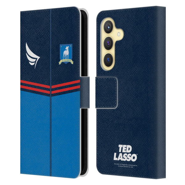 Ted Lasso Season 1 Graphics Jacket Leather Book Wallet Case Cover For Samsung Galaxy S24 5G