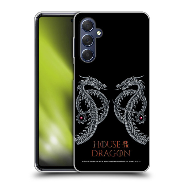 House Of The Dragon: Television Series Graphics Dragon Soft Gel Case for Samsung Galaxy M54 5G